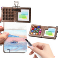 thumbnail image 6 of Travel Paint Palette, Portable Watercolor Set with Clip and Water Pen, Pocketartist Watercolor Travel Set,Paint Palette, 6 of 8