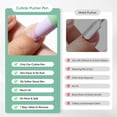 thumbnail image 4 of Gellen Cuticle Oil Pusher Pen, Ceramic Cuticle Remover Pen, Refillable Nail Oil Pen, Nail Care Pen for Hangnails & Dry Nails, Nourish & Strengthen Nails, Easy & Mess-Free Cuticle Pusher Manicure Tool, 4 of 10