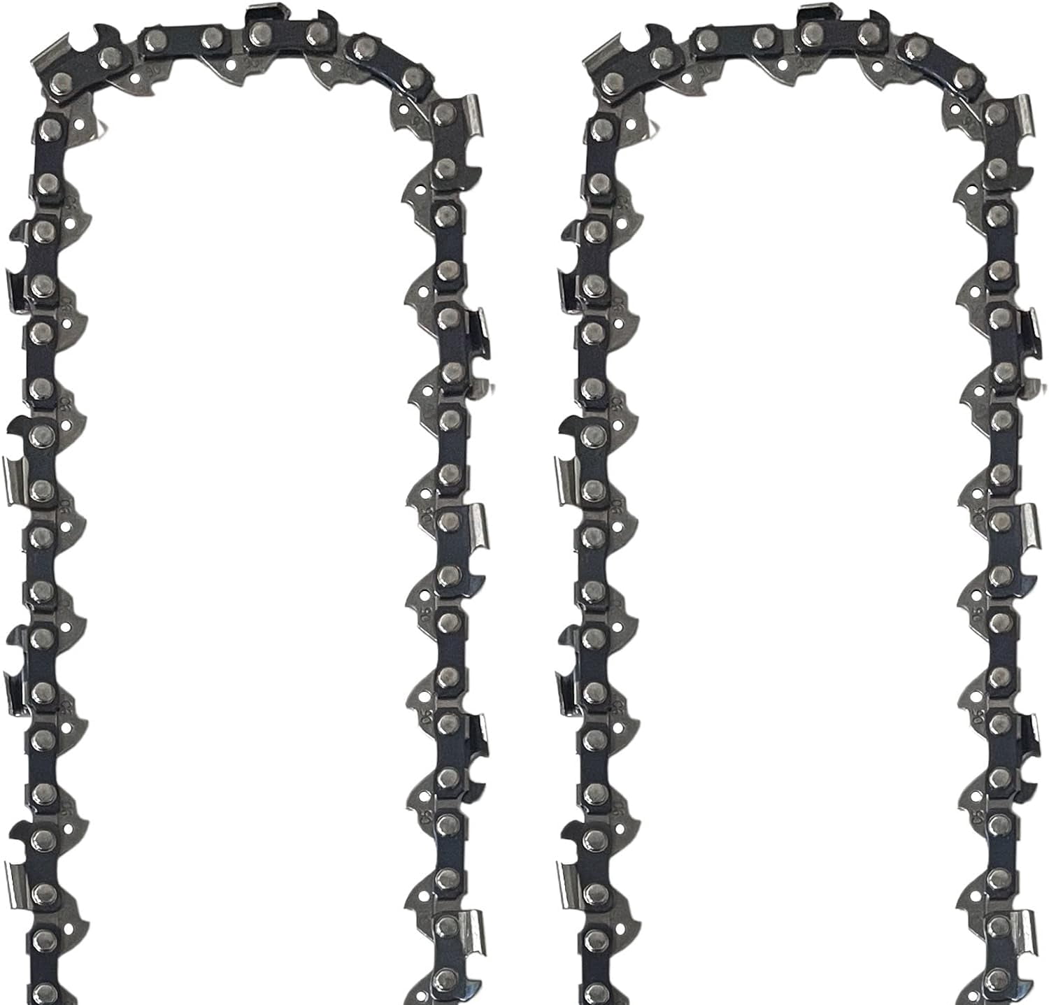 Opuladuo 2PC 16'' Chainsaw Chain Replacement for EGO Power+ CS1613 / CS1604 / CS1600 / CS1610 / CS1611 16-Inch 56V Chainsaw