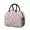 Black-174, variant on Lunch Bag Lunch Box for Women Reusable Insulated Lunch Bags,Water-Resistant Mini Colourful Donuts White Backdrop Cooler Lunch Tote Bag, Large Capacity for Work Travel Picnic