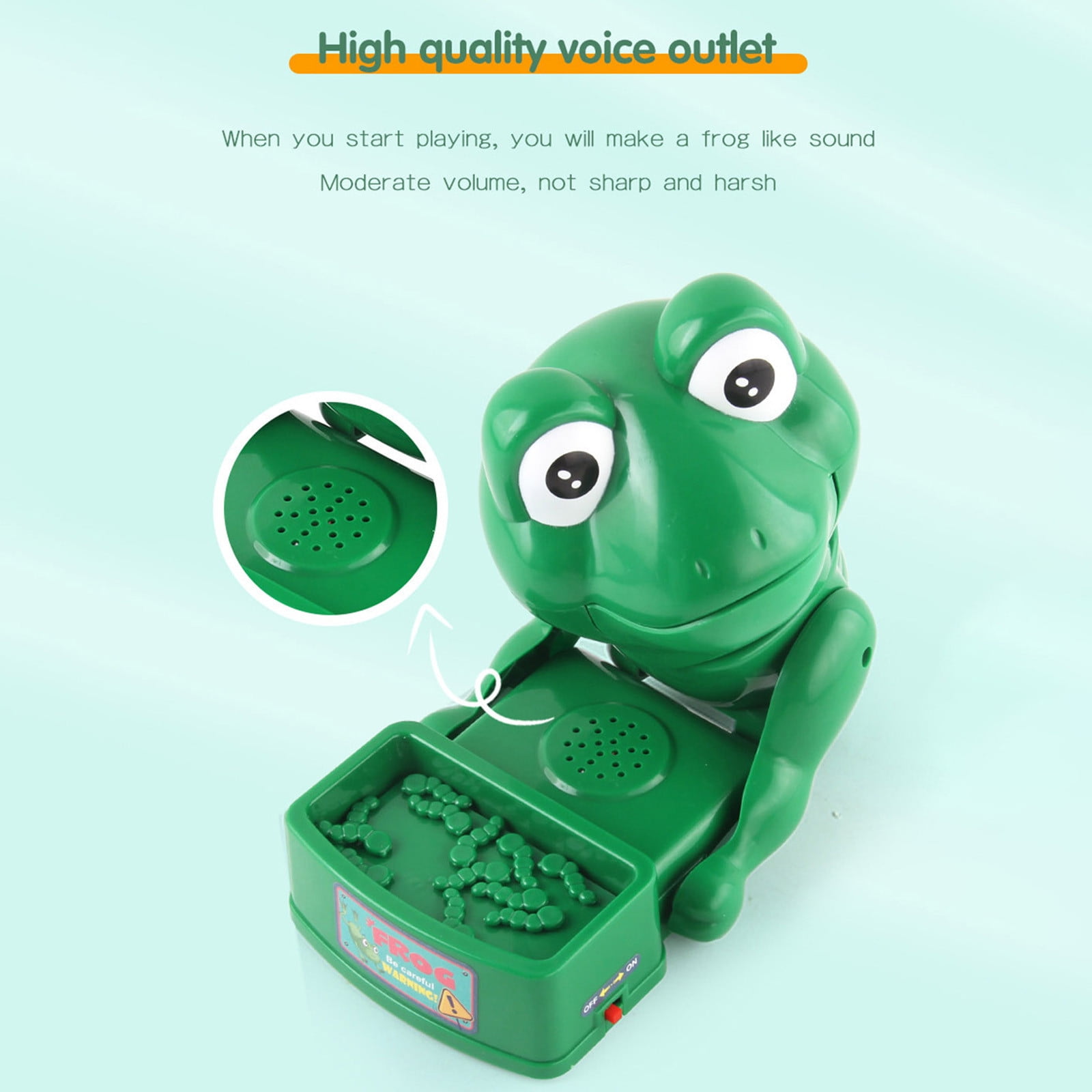 Jumping Frog Prank Table Toy, Novelty Trick Party Game for Kids