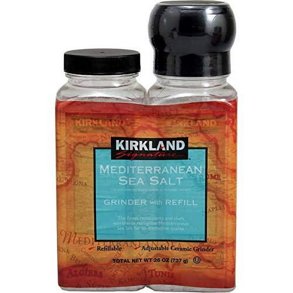 Kirkland Signature Mediterranean Sea Salt, 26 Ounce