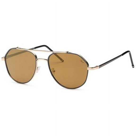 Mia Nova MN2017-121 BROWN Aviator Style Sunglasses, Brown