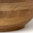 thumbnail image 4 of Lipper Oak Finished 14 Inch Diameter Kitchen Home Flared Top Wooden Serving Bowl, 4 of 4