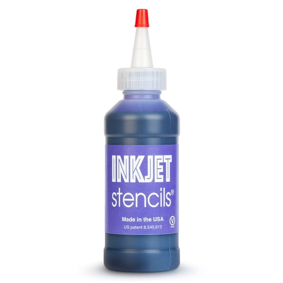 Tinta de recarga Ink Jet para impresora de plantillas, color violeta, 120 ml