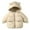 Beige, variant on Mercatoo Toddler Boy Girls Quilted Lightweight Jacket with 𝗕ear Ear Packable Puffer Coat Zip Up Hooded Outerwear Warm Jackets