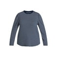 thumbnail image 5 of Terra & Sky Women's Plus Puff Long Sleeve Crewneck Top, Sizes 0X-5X, 5 of 5