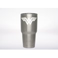 thumbnail image 2 of Wonder Woman Decal (White), 2 of 4