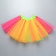 thumbnail image 1 of Falda de baile Falda de niña Falda de malla europea y americana Falda infantil Falda tutú Falda pontón de ballet Falda arcoíris de colores a juego, 1 of 6