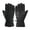 Black, variant on SUXIAN Winter Sports Gloves Couples Winter Outdoor Skiing Cycling Thick Thermal Windproof Cold Weather Gloves Black XL