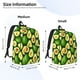 thumbnail image 2 of Disketp Avocado Mochila de Lona Estampada, Mochila Escolar de Viaje Ligera para Estudiantes y Portátil-Small, 2 of 4