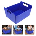 thumbnail image 3 of Worgeous Blue Plastic Bucket Cooler with Convenient Handles for Home Use and Outdoor Events 14.5 x 10.2 x 7.9 Inches, 3 of 7