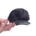 thumbnail image 4 of Paquete de cabello falso, cabeza de albóndiga, cabello lacio natural esponjoso, cabeza de flor, simulación de cabello desordenado, paquete de cabello, 4 of 5