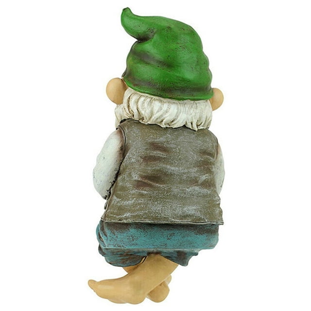 Gnomos resina artesanía gnomo decoraciones navideñas enanas estatuas de jardín adornos de patio festival de pesca accesorios regalos para mujeres Monstrate HA012409-00B