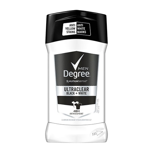Degree Antiperspirant Invisible Solid Ultraclear Black And White 27