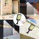 thumbnail image 4 of Fiudx Lámpara Solar de Pared para Exteriores, Lámpara Led Impermeable para Jardín, Sensor de Movimiento, Control Remoto, Modos de Iluminación Ajustables, Ideal para Villas, Patios y Garajes, Tamaño 3, 4 of 6