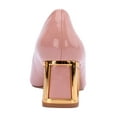 thumbnail image 4 of Ninety Union Blink Square Toe Pump On A Architectural 2.5 Inch Heel, Blush, 8, 4 of 5