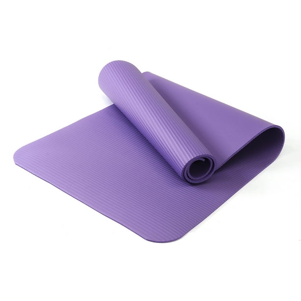 Yoga Mat w/ Nylon Strap for Men & Women - Non Slip Exercise Mat for Yoga,  Pilates, Stretching, Floor & Fitness Workouts (72*24 in)