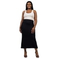 thumbnail image 4 of Plus Size Comfortable Foldover Maxi Skirt, 4 of 11