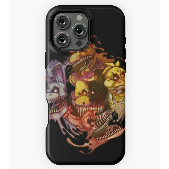 Five Terrors of Freddy's Game GA1535 Phone Case for iPhone 11 to 17 Pro Max
