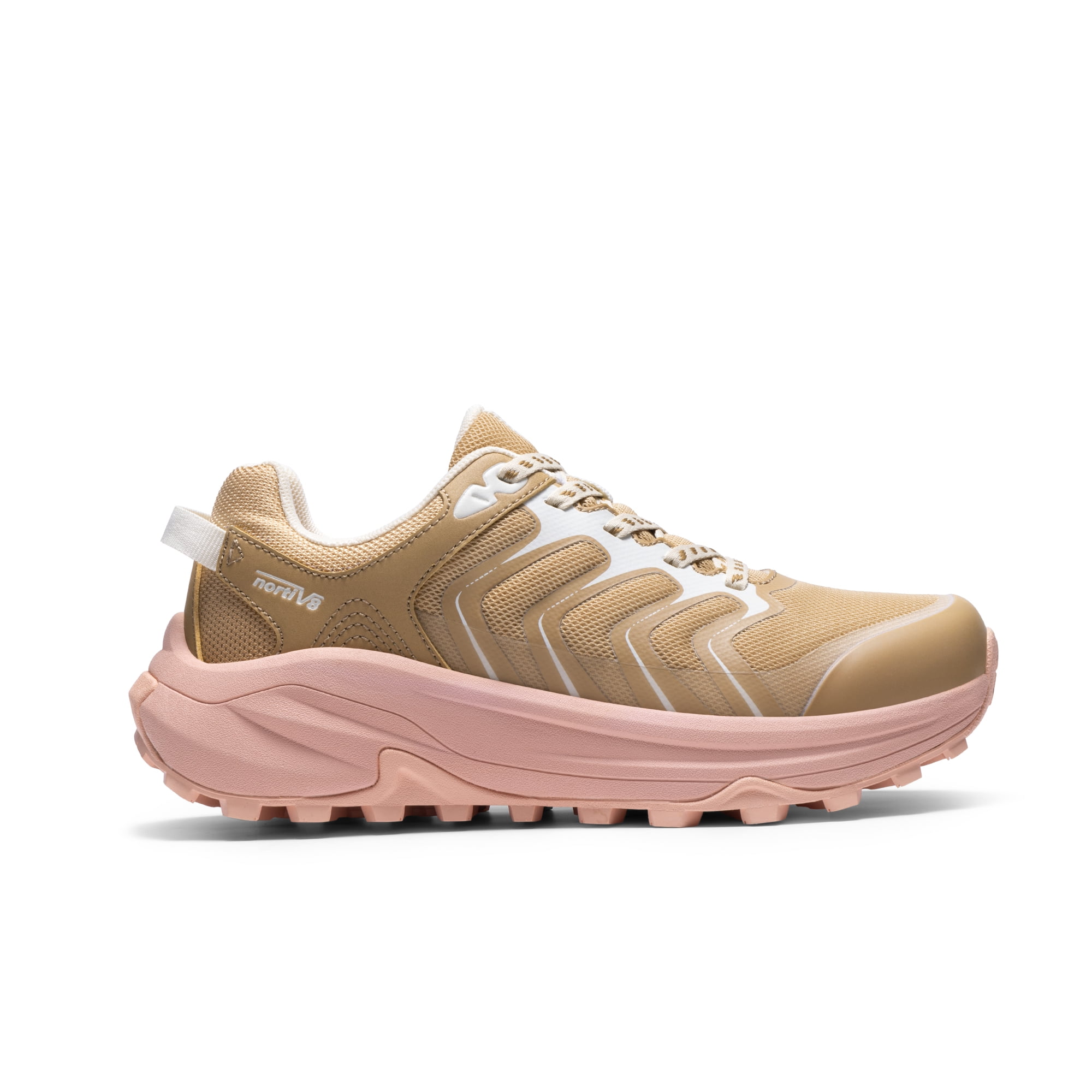 NORTIV 8 Women's Lightweight Hiking Sneakers Arch Support Walking Shoes for Outdoor Work Camping Cross Training & Tennis