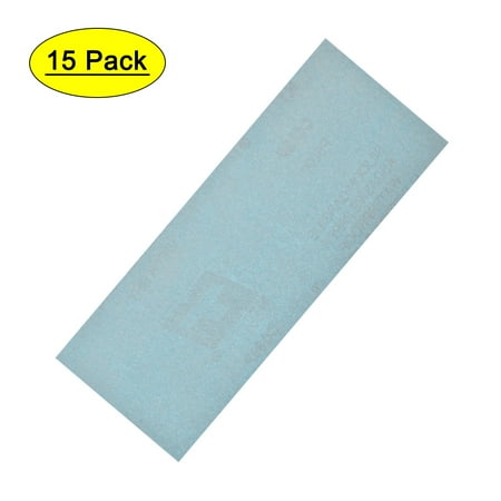 Uxcell Waterproof Sandpapers 9 x 3.6 /230mm x 90mm 5000 Grits Wet Dry 15 Pack