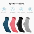 thumbnail image 4 of Sports Toe Socks Athletic Five Toe Socks Fitness Socks, 4 of 8