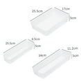 thumbnail image 3 of Ensemble de Plateaux Organisateurs de Tiroirs : Plateau de Rangement en Plastique Flexible, 3 of 10
