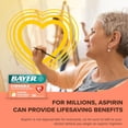 thumbnail image 3 of Aspirina Bayer 81mg Masticable: 216 Tabletas (6 Pack) – Sabor Naranja, Baja Dosis para Alivio de Dolor y Salud, 3 of 3