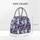 thumbnail image 2 of Balery Purple Marble Texture Bolsa de Almuerzo para Mujeres, Caja de Almuerzo, Bolsa de Almuerzo Pequeña Impermeable, Tote de Almuerzo Reutilizable con Gran Capacidad, 2 of 6