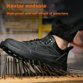 thumbnail image 3 of Steel Toe Cap Trainers Men Women Waterproof Work Trainers Lightweight Breathable Safety Trainers, 3 of 7