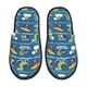 thumbnail image 1 of Fotbe Dinosaur on the Beach Vacation Pantuflas Peludas para Mujer con Estampado, Zapatillas de Peluche, Zapatos de Invierno para Casa, Uso Interior y Exterior-Medium, 1 of 8