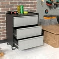 thumbnail image 2 of Towallmark 3 Drawer Metal Storage Cabinet,&nbsp;Heavy Duty Rolling Tool Cart With 4 Wheels, Mobile Tool Chest Organizer For Garage, Workshop, Home, Office, Warehouse, 2 of 6