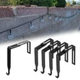 thumbnail image 4 of Hzsb Adjustable Outdoor Hangers Heavy Duty Weatherproof Hooks 2/4/6/8/10pcs Adjustable Outdoor Light String Hooks Heavy Duty Weatherproof for Outdoor, 4 of 8