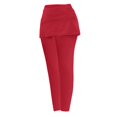 thumbnail image 2 of Baberdicy Women's Legging Womens Leggings with A Line Skirt High Waisted Full Length Yoga Pants for Workout Athletic, Sale Clearance Red M, 2 of 6