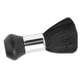 thumbnail image 5 of Cepillo para plumero de cuello, suave, cómodo, Flexible, mango ergonómico, cepillo negro para plumero de peluquero para limpieza de rostro y cuello, 5 of 5