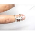 thumbnail image 4 of SS DESIGNS Finger Splint Ring Adjustable Sterling Silver Boutonniere Finger Support for Arthritis Relief and Trigger Finger Splint Comfort Fit, 4 of 8