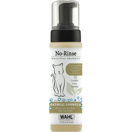 Wahl Cat Waterless No Rinse Shampoo, Coconut Lime Verbena 7.10