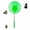 Green net, variant on Collapsible Butterfly Habitat & Extendable Bug Net, Clear Mesh Cage with Zipper, Portable Insect Observation