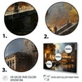 thumbnail image 3 of Designart "Reflective Moments in Venice, Italy II" Cityscapes Floater Framed Wall Decor, 3 of 7