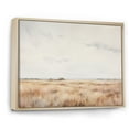 thumbnail image 2 of Designart "Minimalistic Breeze In Scenic Prairies" Prairies Floater Framed Wall Art Prints, 2 of 5