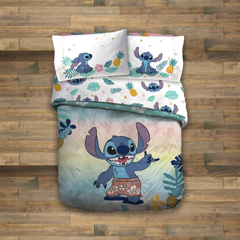 Set Di Biancheria Da Letto Per Ragazzi 140x200 Lilo E Stitch In Cotone 87538636