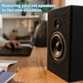 thumbnail image 6 of 39"x39" Speaker Box Carpet Fabric with Adhesive Back,  Gray Car Trunk Under Felt Carpet Liner Interior Cover Roll Carpeting for Sub Box, Auto, RV, Boat, Marine, Door Liner, 6 of 7