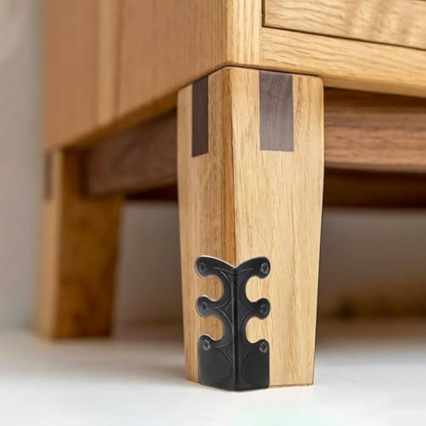 1.88 IN Baseboard Corner Protectors, Corner Protectors for Furniture Metal Corner Guards, for Stair Edges, Dust Corner Protectors for Wall and Skirting Board