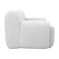 thumbnail image 5 of Leumius Oversized Accent Chair,Chenille Fabric Armchair,Comfy Upholstered Single Sofa Chair for Living Room, Bedroom,No Assembly Required,Beige, 5 of 10
