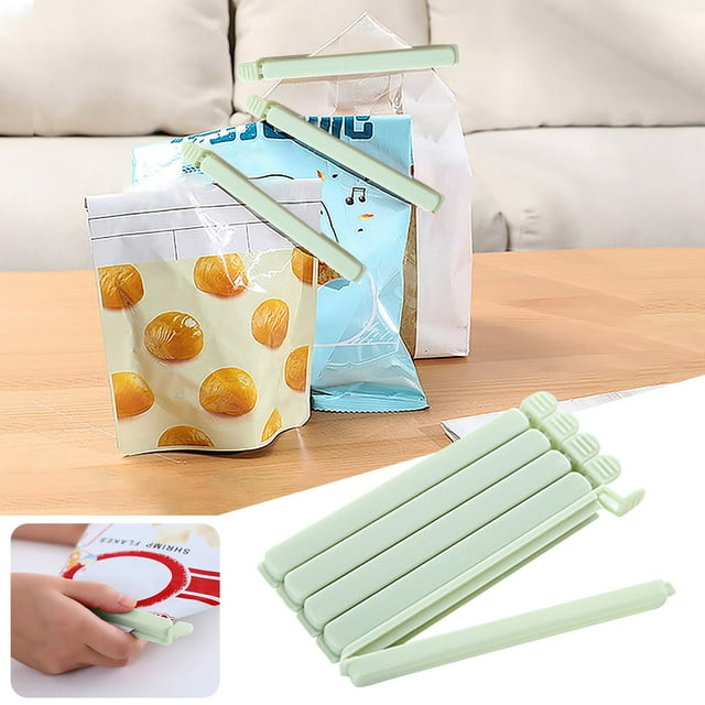 Boreal Craft 5Pcs Sealing Clips For Food And Snack Bags By Fresh Keeping Clamp Sealer Sealing Clips For Food And Snack Bag Vacuum Sealing System Vacuum Sealer Container Food Sealer compatible with