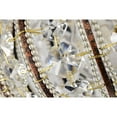 thumbnail image 2 of Thyri 7.5 in. 1-Light Indoor Antique Copper Finish Semi-Flush Mount Ceiling Light with Light Kit, 2 of 4