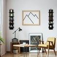 thumbnail image 6 of 5 Tier Wall Shelf Unit, Black Wall Shelf, Multifunctional Display Floating Shelf, Bedroom and Home Decor Organizer, 6 of 7