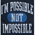 thumbnail image 2 of Possible Not Impossible Autism Aware Sweatshirt for Men or Women Brisco Brands L, 2 of 6