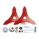 thumbnail image 1 of Cuchillas de repuesto para cortacésped de 3 dientes, accesorios resistentes, piezas profesionales para cortacésped, cuchillas para recortadora de malezas, para vegetación 16 piezas, 1 of 8